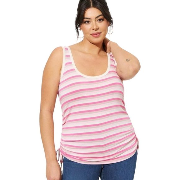 torrid Tops - Torrid Super Soft Scoop Neck Side Tie Tank